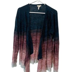 Kirra Ombre Cardigan, Size M, Casual Sweater